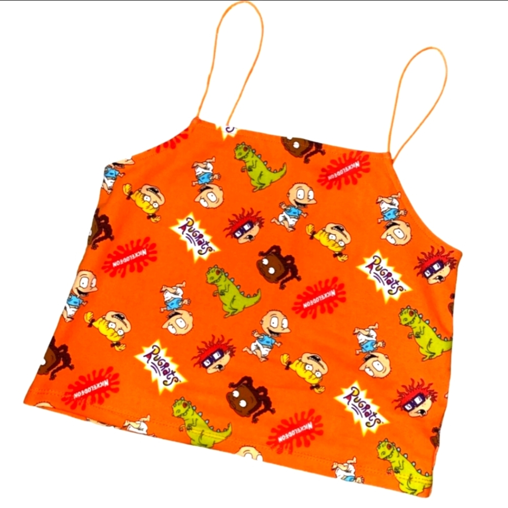 Nickelodeon Rugrats Spaghetti Crop Top